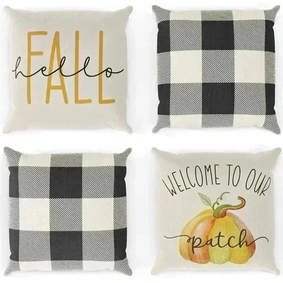 Unknown Other - 🆕
4  FALL PILLOW COVERS